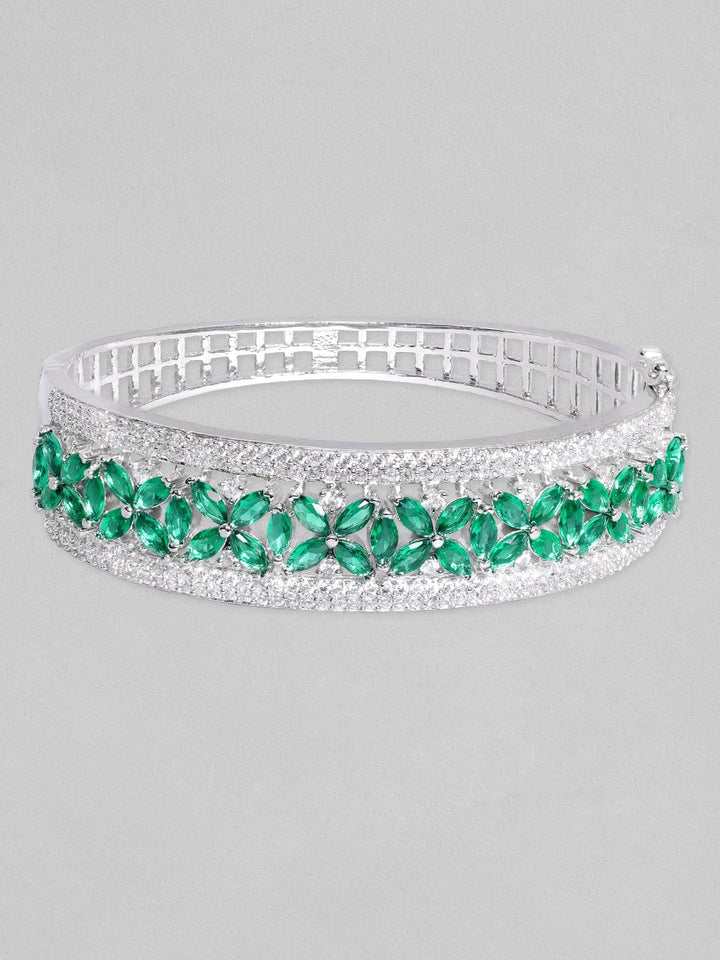 As Seen On - Rubans AD Green Rail Bracelet Bangles & Bracelets