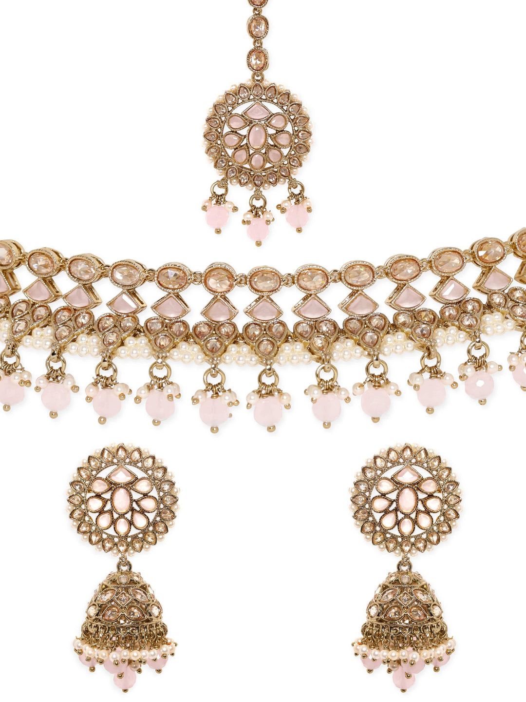 Rubans 22K Gold Plated Jewellery Set Jewellery Sets