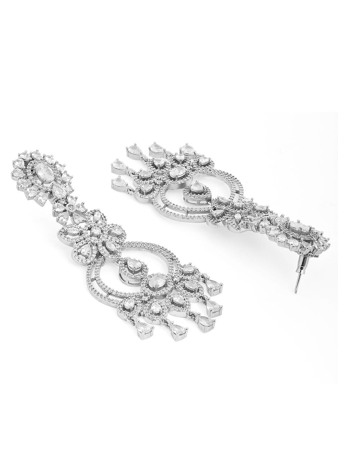 Rubans Elegant AD Festive Danglings Earrings