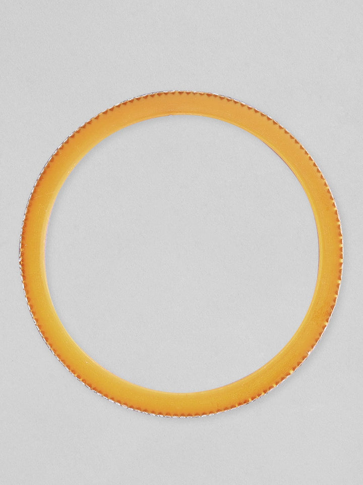 Rubans Maroon And White Color Bridal Chura With Floral Design And Studded AD. Bangles & Bracelets